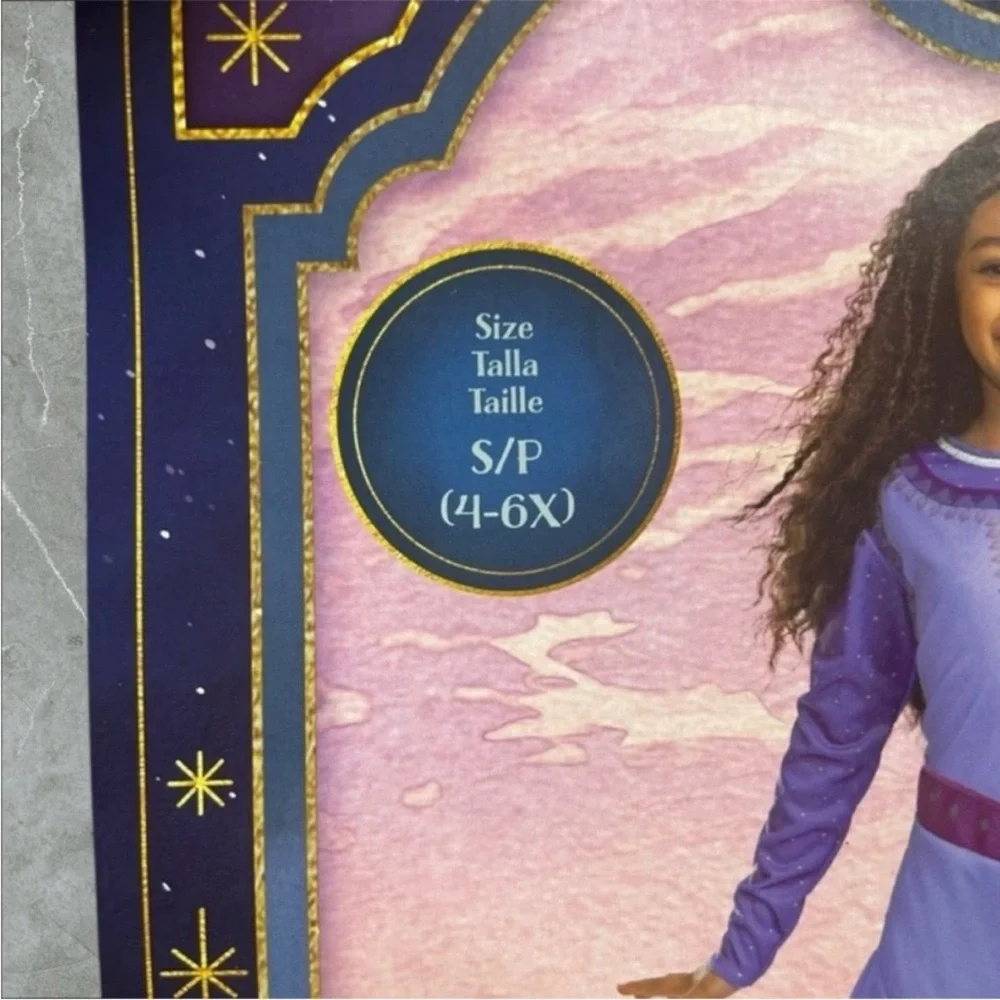 NWT Disney Wish Asha Halloween Costume Kids Size Small - Picture 6 of 9